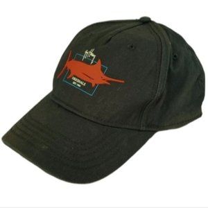 Guy Harvey Hat Cap  Strap Back Navy Blue Marlin Logo MEN'S MAN'S
